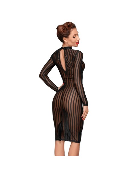 Abito con Trasparenze Verticali - De Sade Shop