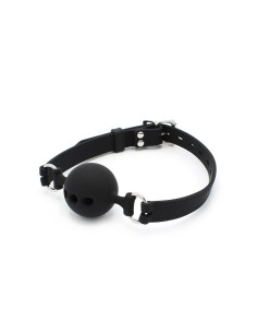 Ball Gag in Silicone con Fori - De Sade Shop
