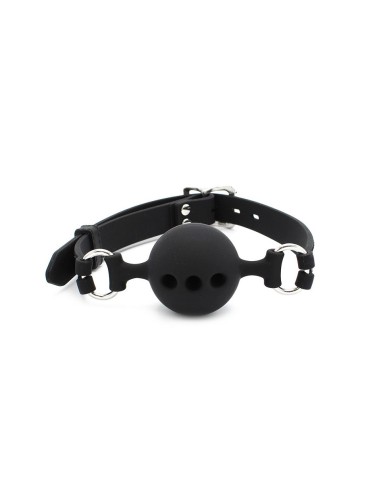 Ball Gag in Silicone con Fori - De Sade Shop