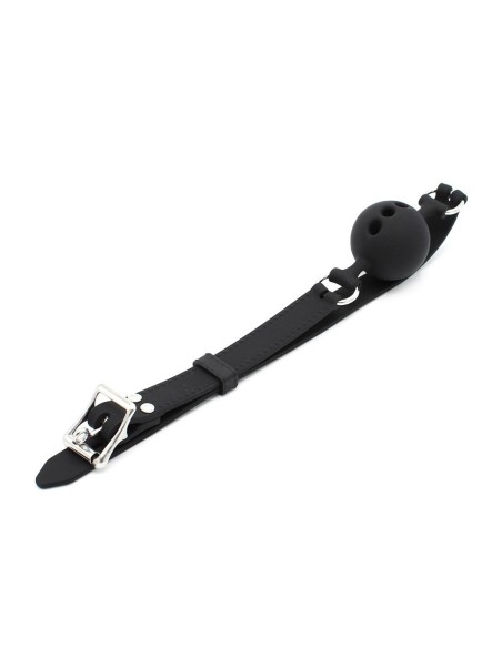 Ball Gag in Silicone con Fori - De Sade Shop
