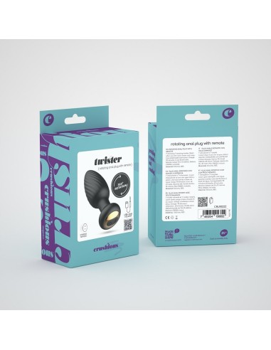 Plug Anale Rotante Twister - De Sade Shop