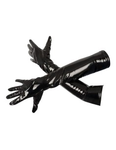 Guanti in Vernice Nera - De Sade Shop 2