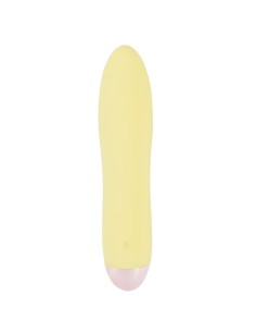 Mini Vibratore Ricaricabile Giallo - De Sade Shop