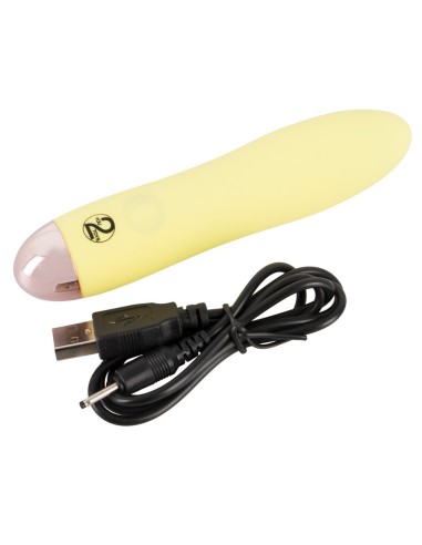 Mini Vibratore Ricaricabile Giallo - De Sade Shop