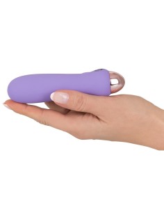 Mini Vibratore Ricaricabile Viola - De Sade Shop 2