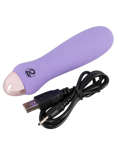 Mini Vibratore Ricaricabile Viola - De Sade Shop