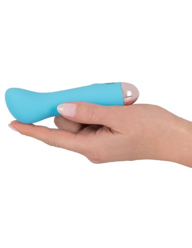 Mini Vibratore Ricaricabile Azzurro - De Sade Shop