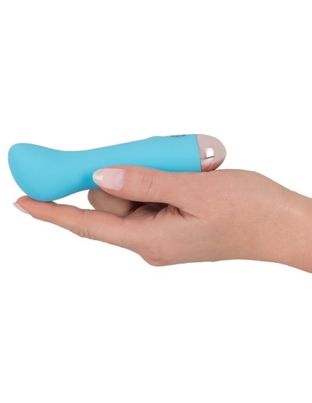Mini Vibratore Ricaricabile Azzurro - De Sade Shop
