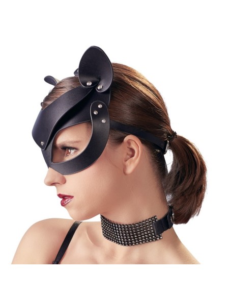 Maschera Gatto in Pelle - De Sade shop