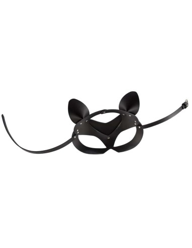 Maschera Gatto in Pelle - De Sade shop