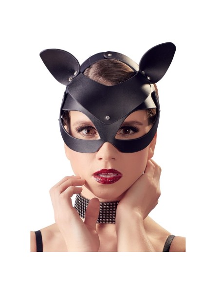 Maschera Gatto in Pelle - De Sade shop