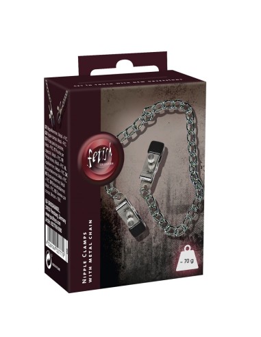 Pinze Regolabili con Catena - De Sade Shop