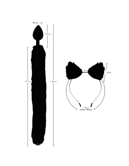 Plug e Orecchie da Gatto - De Sade Shop