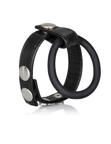 Cock Ring con Cinturino in Pelle - De Sade Shop