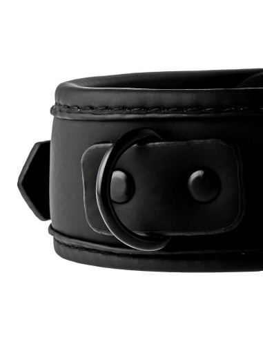 Collare e Guinzaglio Nero - De Sade Shop