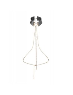 Desir Metallique Collar Black - De Sade Shop
