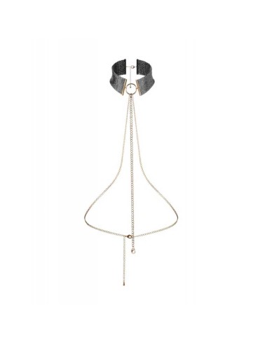 Desir Metallique Collar Black - De Sade Shop