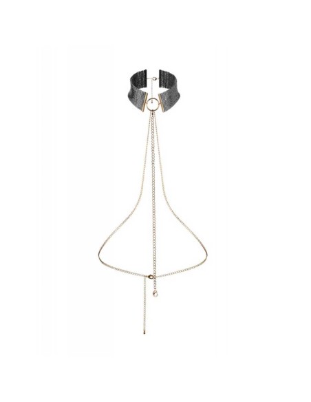 Desir Metallique Collar Black - De Sade Shop
