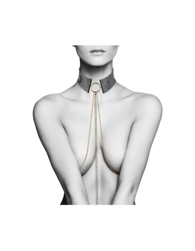 Desir Metallique Collar Black - De Sade Shop