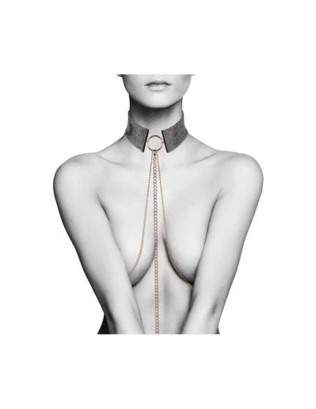 Desir Metallique Collar Black - De Sade Shop