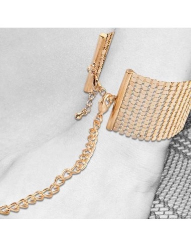 Desir Metallique Handcuff Gold - De Sade Shop