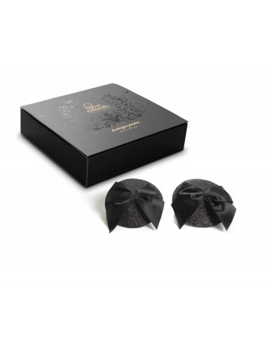 Burlesque Pasties Glitterbow - De Sade Shop
