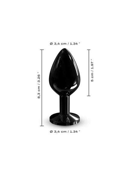 Diamond Plug M Nero - De Sade Shop