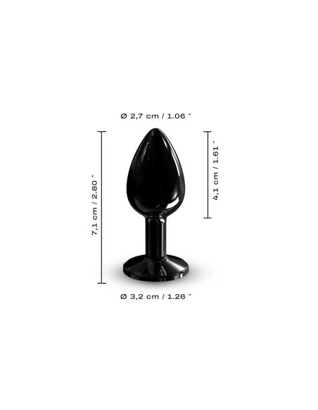 Diamond Plug S Nero - De Sade Shop