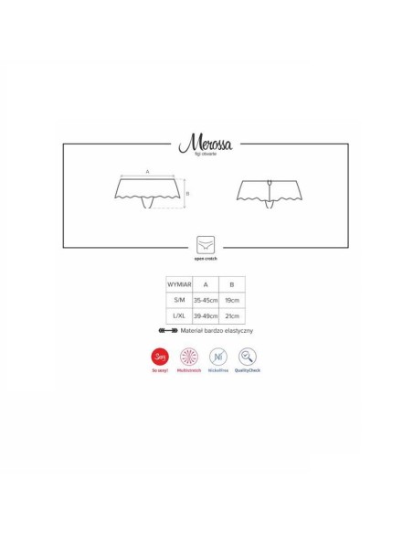 Merossa Crotchless Obsessive - De Sade Shop