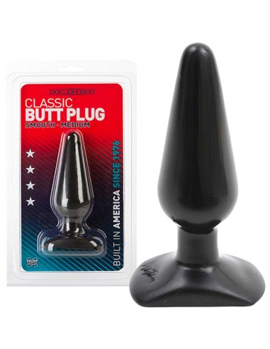 Butt Plug Nero Medium - De Sade Shop
