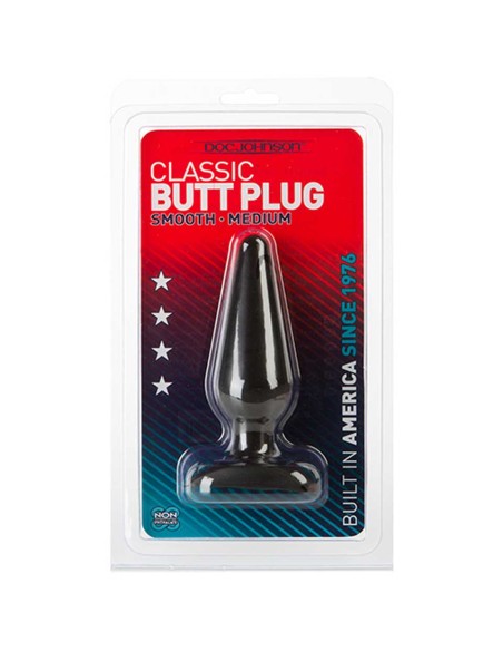 Butt Plug Nero Medium - De Sade Shop