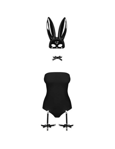 Costume Bunny Nero Obsessive - De Sade Shop