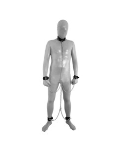 Set Polsini e Collare in Pelle - De Sade Shop 2
