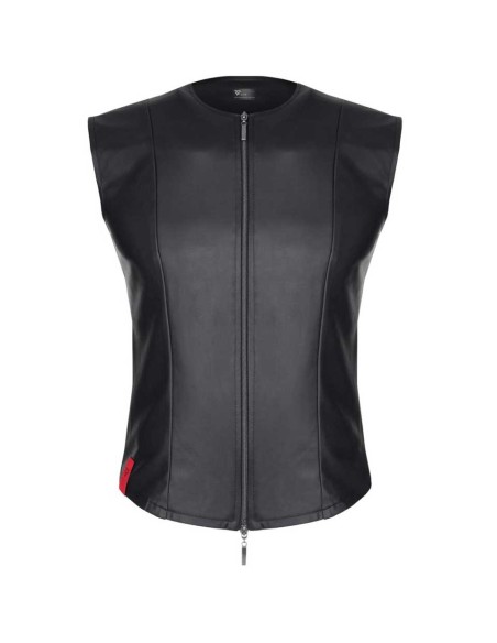 Gilet in Wetlook Nero - De Sade Shop