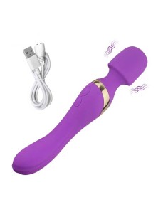 Wand Viola Doppia Vibrazione - De Sade Shop 2