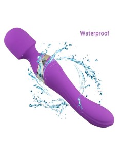 Wand Viola Doppia Vibrazione - De Sade Shop