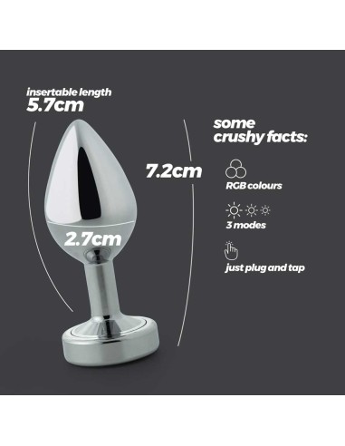 Plug Anale Small con Led - De Sade Shop