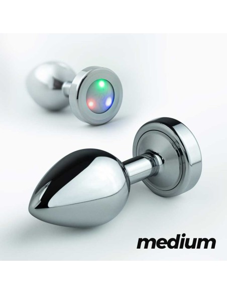 Plug Anale Medium con Led - De Sade Shop