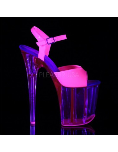 Pleaser Flamingo 809UVT Rosa Neon - De Sade Shop
