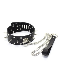 Collare in pelle con punte - De Sade Shop