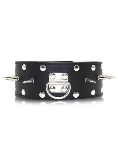 Collare in pelle con punte - De Sade Shop 2