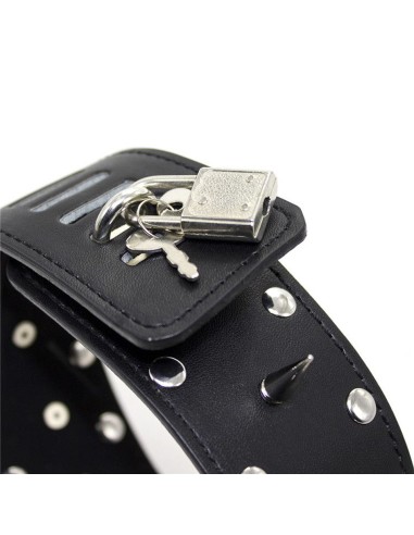 Collare in pelle con punte - De Sade Shop