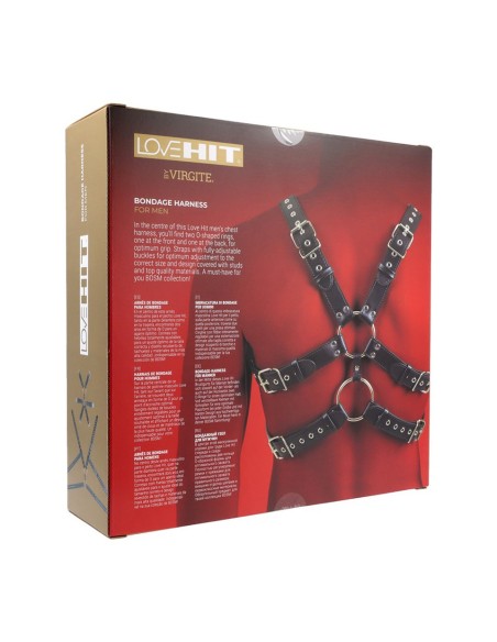 Men's Chest Harness Mod. 6 - De Sade Shop