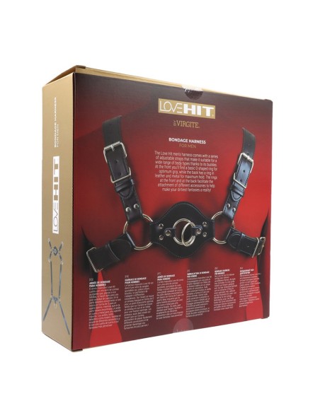 Men's Chest Harness Mod. 4 - De Sade Shop