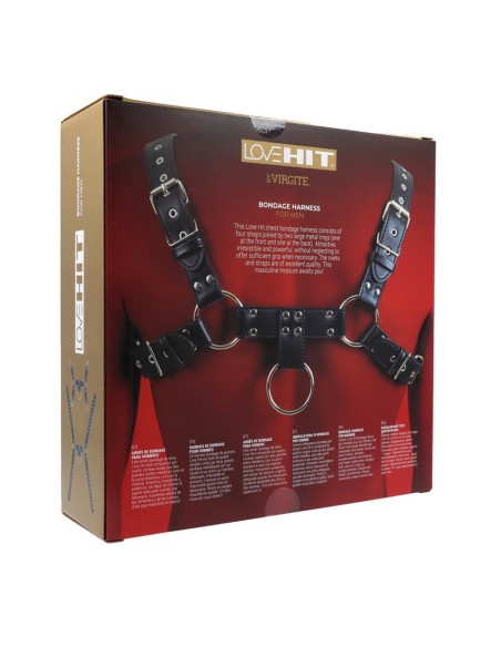 Men's Chest Harness Mod. 2 - De Sade Shop