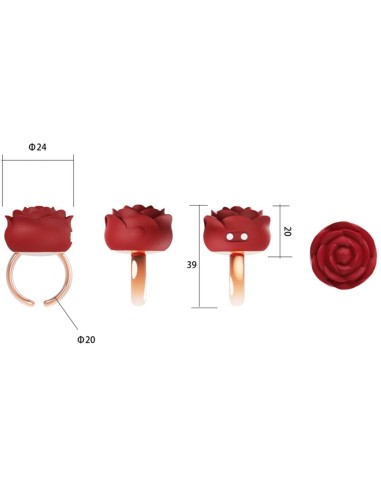 Rose Ring Vibrator - De Sade Shop
