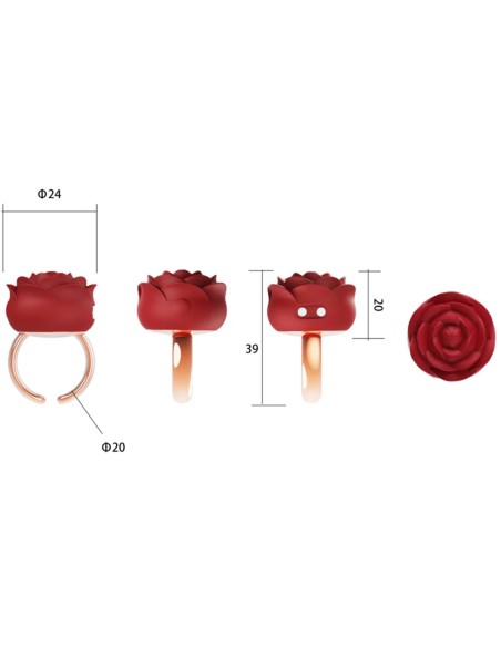 Rose Ring Vibrator - De Sade Shop