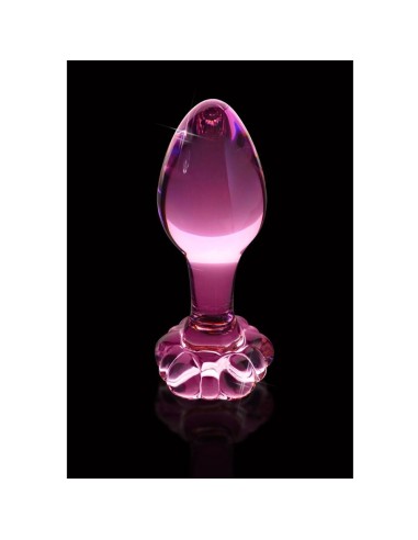 Plug Vetro Rosa - De Sade Shop