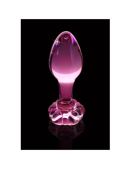 Plug Vetro Rosa - De Sade Shop