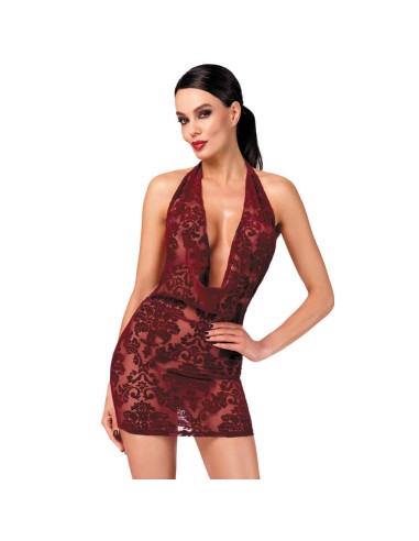 Mini Abito In Tulle Rosso - De Sade Shop